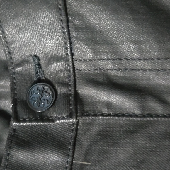 Tory Burch size 32 IVY super skinny coated jeans - Picture 2 of 11